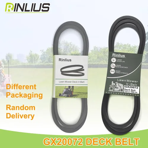 Miniatura 6 de Cinturón de cubierta de cortacésped GX20072 para John Deere LA105 LA115 L110 D110 L100 L130 L1742 D100 D120 D130 GY20570 42 pulgadas