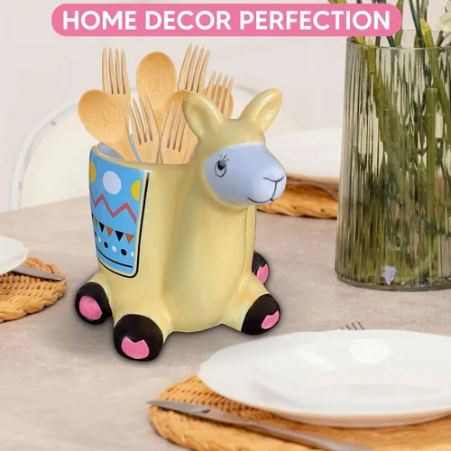 Miniatura 6 de Soporte para utensilios de alpaca, almacenamiento de cocina, alpaca llama, accesorio de fiesta, idea de regalo, decoración de casa de granja, baño
