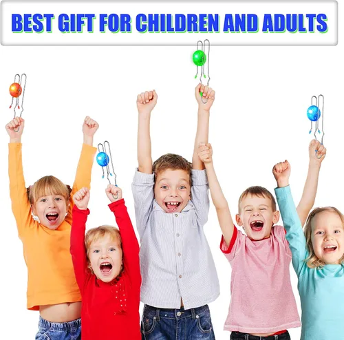 Miniatura 7 de Gejoy Juego de 4 piezas de carril mágico de Pascua para niños, juguetes retro iluminados con ruedas de giroscopio magnéticas, juego de riel verde