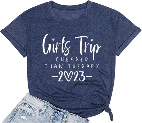 Miniatura 7 de YeonYoonA Camiseta 2023 de viaje para niña, camiseta de senderismo y campamento para niñas, camisetas de viaje para niñas 2023 para mujer