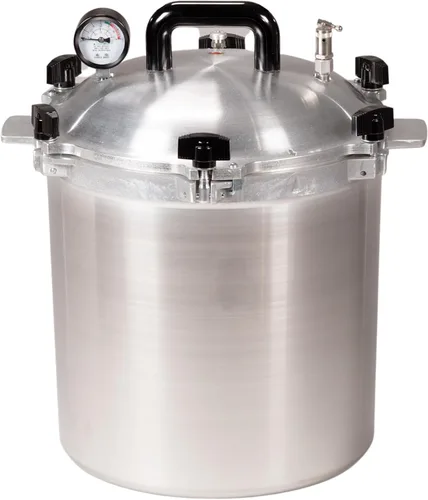 All American 1930 1925X Esterilizador - 25 qt - Esterilizador no eléctrico - Adecuado para cualquier fuente de calor - Incluye estante - Fabricado