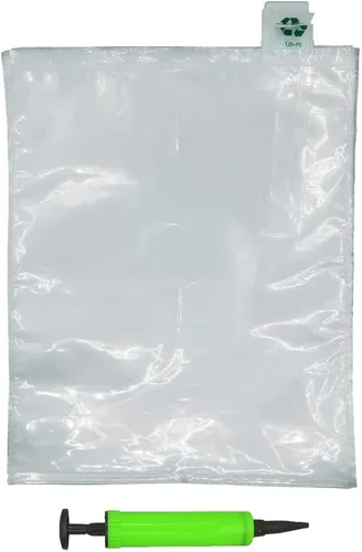 Miniatura 11 de Miupoo Bolsas de aire de embalaje, bolsa protectora de embalaje de aire inflable de plástico transparente con cojín de bomba gratis, bolsa
