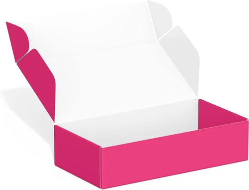 Miniatura 19 de Paquete de 50 cajas de envío pequeñas de cartón, cajas de estraza, cajas de regalo (4 x 6 x 2 pulgadas, color blanco)