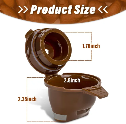 Miniatura 2 de Cesta de café molido de una sola porción para Hamilton Beach Flexbrew piezas de repuesto 49957 49974 49976 49979 49957 49954 49947 49940 49950 49966