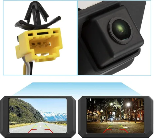 Miniatura 4 de Cámara de respaldo 95760-2T101 compatible con Optima Hybrid 2.0L 2.4L, cámara de asistencia de estacionamiento 170° Ultra gran angular HD visión