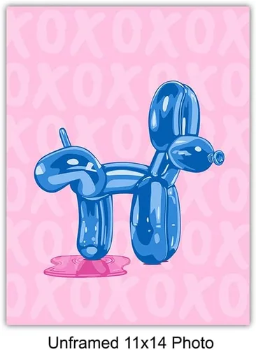 Miniatura 3 de Bonito Juego de Baño Rosa Azul 11x14 - Arte de Pared de Baño Funky Indie Moderno Preppy Divertido Decoraciones - Decoración de Baño Pequeño Estética