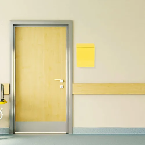 Miniatura 3 de jojofuny Buzón de pared grande de metal con cerradura para oficina, hogar, escuela, caja de sugerencias segura para montar en la pared, 11.41 x 8.46