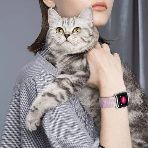 Sport Loop Band Compatible with Apple Watch Band 49mm 46mm 45mm 44mm 42mm 41mm 40mm 38mm Nylon Women Men Stretchy Braided Replacement Wristband for