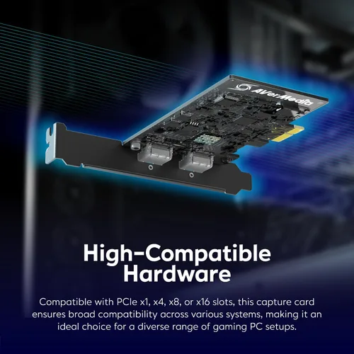 Miniatura 7 de Tarjeta de Captura HDMI AVerMedia para Transmisión y Videojuegos, 4K60 Pass-Through con Latencia Ultra Baja en PS5, PS4 Pro, Xbox Series X/S, Xbox