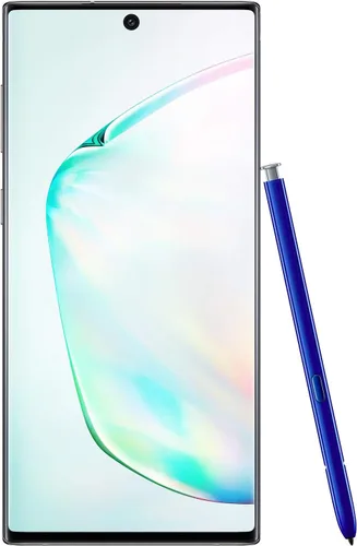 Miniatura 3 de Samsung Galaxy Note 10, Aura Glow, 256GB Note10, desbloqueado de fábrica, teléfono celular, garantía estadounidense, brillo Aura (plata)