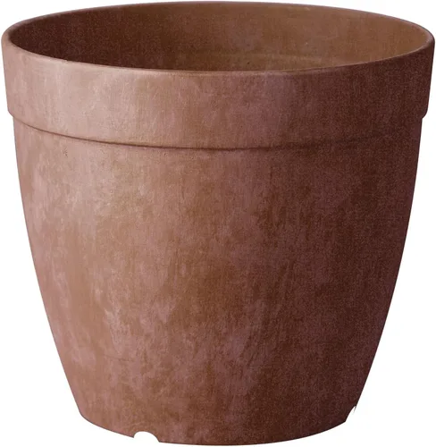Miniatura 5 de Root & Vessel Maceta redonda Dolce, negra, 6 pulgadas