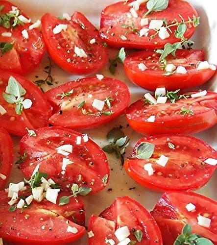 Miniatura 7 de Más de 30 semillas de tomate italiano Roma, reliquia sin OMG, determinadas, polinizadas abiertas, sabor anticuado, suaves, dulces, deliciosas