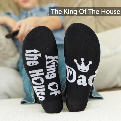 Miniatura 5 de Men's Fun Dress Socks Novelty Colorful Funky Fancy Funny Patterned Crew Casual Crazy Socks for Men Father