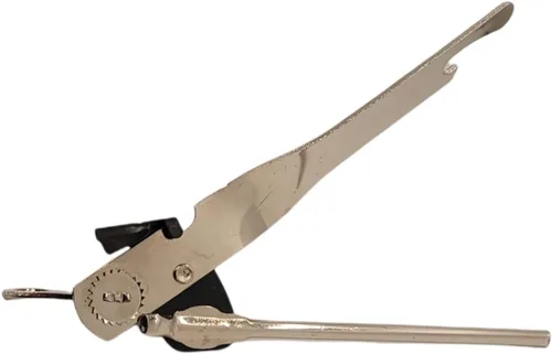 Miniatura 3 de Handy Housewares Abrelatas manual de metal compacto clásico y compacto con removedor superior de botella incorporado (1)