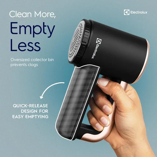 Miniatura 7 de Afeitadora de tela recargable Electrolux Removedor de pelusa de 3 velocidades para ropa y muebles Elimina la pelusa y las bolitas Afeitadora