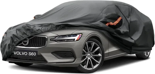 Miniatura 41 de Kayme Funda de automóvil de 6 capas para Audi A4 Sedan (2011-2023), impermeable para todo tipo de clima, cubierta exterior completa, protección
