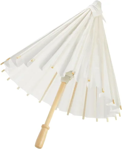 Miniatura 9 de Juvale Sombrilla de papel para manualidades (15.7 in, 6 unidades)
