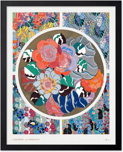 Miniatura 86 de Poster Master Póster vintage de The Great Wave Off Kanagawa – Estampado retro de barcos sobre mar tormentoso – Arte japonés – Regalo para hombres