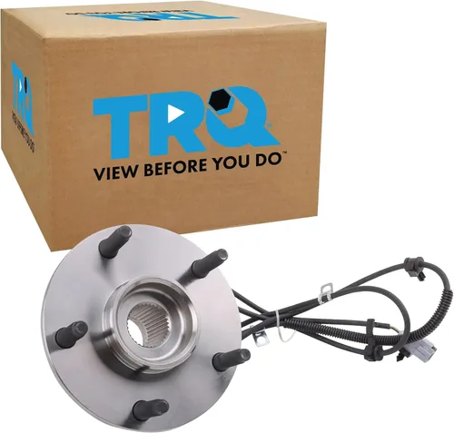 Miniatura 98 de TRQ Cojinete de rueda delantera y conjunto de cubo con sensor ABS compatible con Toyota Sequoia 2008-2022 Tundra 2007-2021
