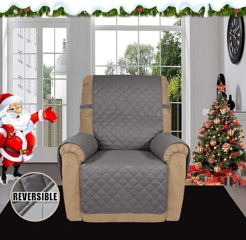 Miniatura 2 de Easy-Going - Funda para silla reclinable, reversible, resistente al agua, protector de muebles con correas elásticas, para mascotas