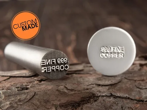Sellos de metal personalizados y punzones de acero con su logotipo de negocio, Sello de marca de contacto de forja de metal, Sellos de mano de acero