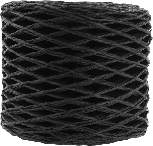Miniatura 16 de Mandala Crafts Aqua Raffia - Hilo de rafia para envolver regalos, cinta de rafia de papel natural de 200 yardas para ganchillo, manualidades