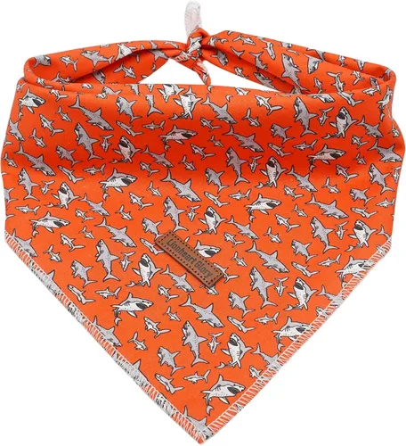 Miniatura 34 de Lionheart Glory Bandana para perro, bufanda azul para perro, estampado de cerveza, ajustable para perros pequeños a grandes