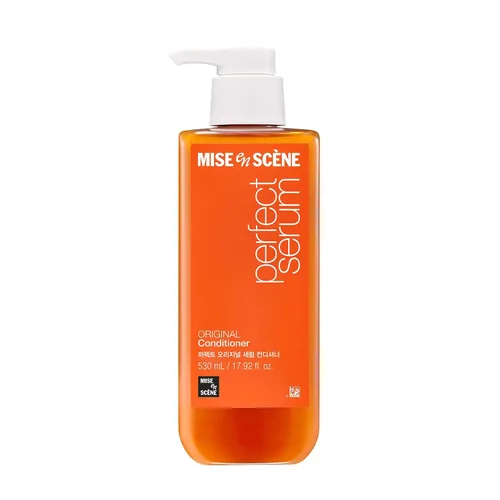 Miniatura 9 de Mise En Scene Perfect Serum Magic Straight Shampoo Anti-Frizz, protector del calor, efecto alisador de cabello, champú coreano para control