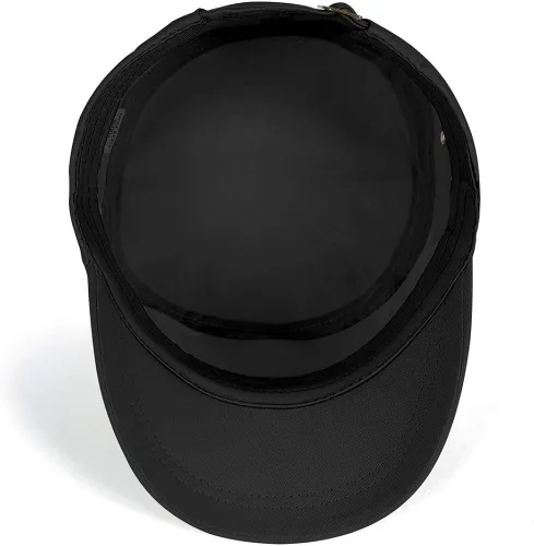 Miniatura 6 de Cadet Army Cap 2D Bomb Wing Adjustable Baseball Hat Vintage Military Flat Top Cap
