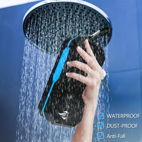 Miniatura 5 de WEYANG Altavoz Bluetooth portátil,Altavoz inalámbrico impermeable IP65,Altavoces Bluetooth al aire libre inalámbricos,Bluetooth 5.0,Construido