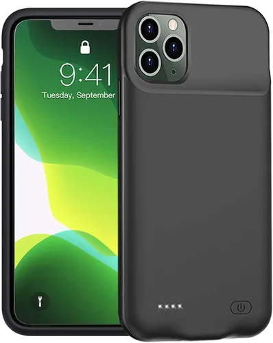 Funda de batería para iPhone 11 Pro, mejorada 7000 mAh, ultra delgada, portátil, funda protectora de carga inteligente, compatible con iPhone 11 Pro