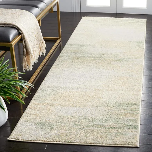 Miniatura 16 de SAFAVIEH, colección Adirondack - Alfombra de 6 x 9 pies, plateada/multicolor, abstracta, moderna, no desprende pelo, de fácil cuidado, para zonas