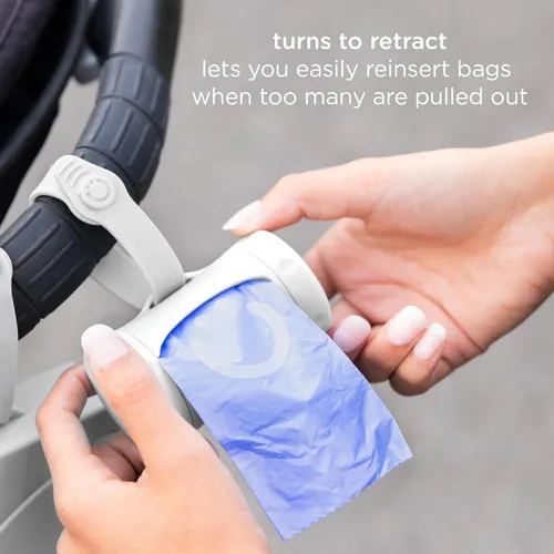 Miniatura 2 de Ubbi - Bolsa retráctil portátil dispensadora para viajes de bebé, accesorio de pañales imprescindible para recién nacidos, artículo útil, regalo