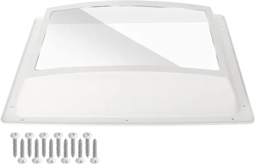 Miniatura 4 de Paquete de Reemplazo de Tragaluz para RV, Tragaluz Exterior de Cúpula de 18" x 26" que se Adapta a una Apertura de 14" x 22", Reemplazo de Tragaluz