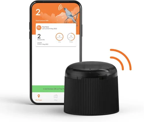 Miniatura 2 de Goodnature Paquete de actualización inteligente, accesorio Bluetooth para la trampa A24 para ratas y ratones, seguimiento de golpes y recordatorios