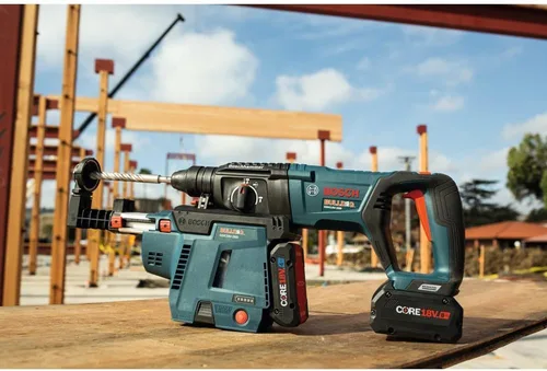 Miniatura 9 de BOSCH Kit extractor de polvo móvil GDE18V-26DB15 SDS-plus® Bulldog™ con (1) batería de alimentación avanzada CORE18V® de 4 Ah