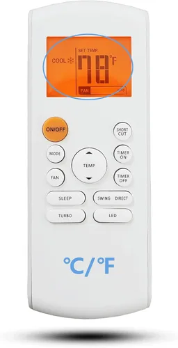 Mando a distancia de repuesto para aire acondicionado Midea MRCOOL FRIMEC Klimaire RG57B1/BGE RG57B2/BGE RG57B/BGE RG57/BGE RG57A6/BGEF RG57A7/BGEF