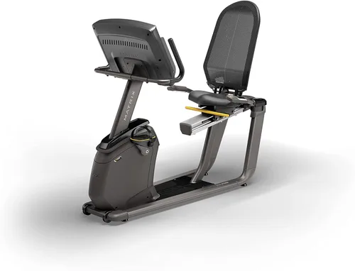 Miniatura 5 de Matrix Fitness R50 Recumbent Bike Club-Quality Dual Form Frame, Comfort Arc Seat Quiet Exact Force Induction Brake Recovery Rides, Low-Impact