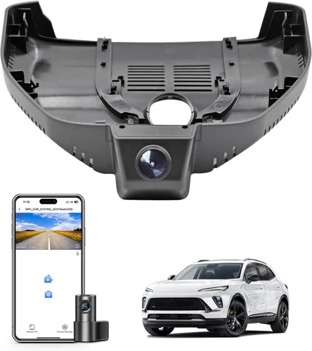 Miniatura 10 de Mangoal Cámara de tablero 4K para Buick Enclave Gen3 2025-2026 (Modelo C), Base Essence Premium Avenir Preferred, aspecto OEM integrado, video UHD