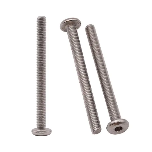 Miniatura 16 de 1/4-20 x 1-1/4" (30 PCS) Tornillo de cabeza plana de cabeza plana, 304 tornillos de unión de acero inoxidable 18-8, rosca completa, pernos