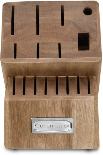 Miniatura 4 de Cuisinart Juego de cuchillos forjados de acero inoxidable martillado clásico de alto carbono con guarniciones de hoja de funda (juego de 17 piezas)