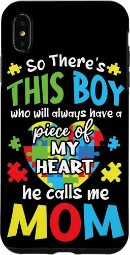 Miniatura 10 de Funda para iPhone 11 Boy Calls Me Mom Heart Colorido Puzzle Autismo