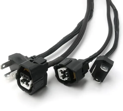 Miniatura 5 de Compatible con arnés de conversión de faros delanteros LED OEM Toyota Tundra con arnés adaptador DRL 2014-2019 (con arnés de alimentación DRL)