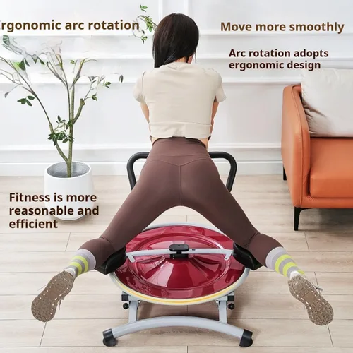 Miniatura 10 de Ab Circle Pro Fitness Turntable Entrenador Abdominal - Equipo de Core para Gimnasio en Casa con Almohadilla Arrastrable Rotatoria