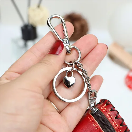 Miniatura 5 de Fanyixuan Bolso de Cuero Mini Hecho a Mano en Forma de Cubo, Colgante de Joyería, Caja de Joyería, Caja de Almacenamiento de Clasificación