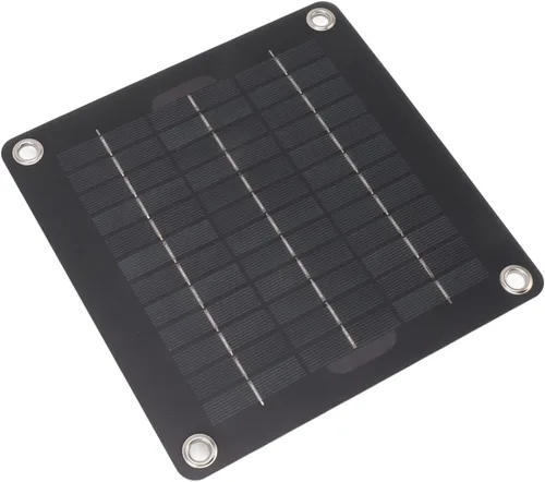 Miniatura 5 de Kit de panel solar, kit de panel solar portátil de 10 W, mantenedor de batería solar de 12 V con adaptador de encendedor de cigarrillos clip