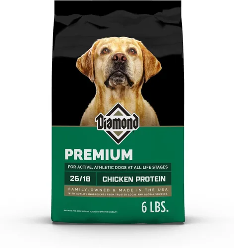 Miniatura 10 de Diamond Alimento seco para perros adultos de alta energía 24/20 para perros altamente activos, deportivos y de trabajo, bolsa de 50 libras