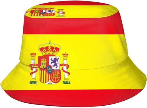 Miniatura 45 de KiuLoam Sombreros de pescador unisex con bandera, sombreros de pescador plegables para exteriores, verano, viajes, senderismo, playa, gorras