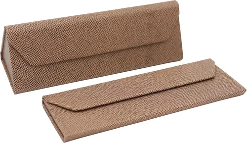 Miniatura 7 de Real Sic Funda para lentes de sol para hombres y mujeres, soporte magnético plegable para lentes de sol, inspirado en el color sólido