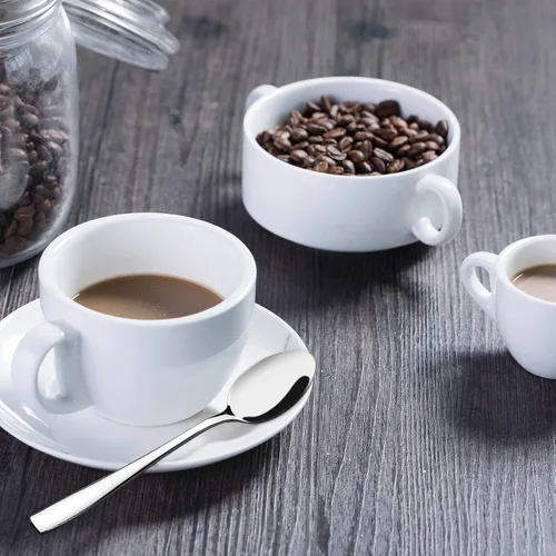 Miniatura 5 de Kekow Mini cucharas de café de 12 piezas/cuchara de expreso, 5.04 pulgadas